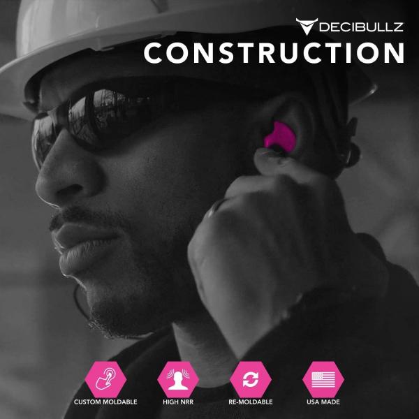 Decibullz Earplugs | Pink