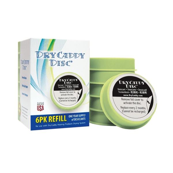 6-Pack Refill Desiccant for DryCaddy UV