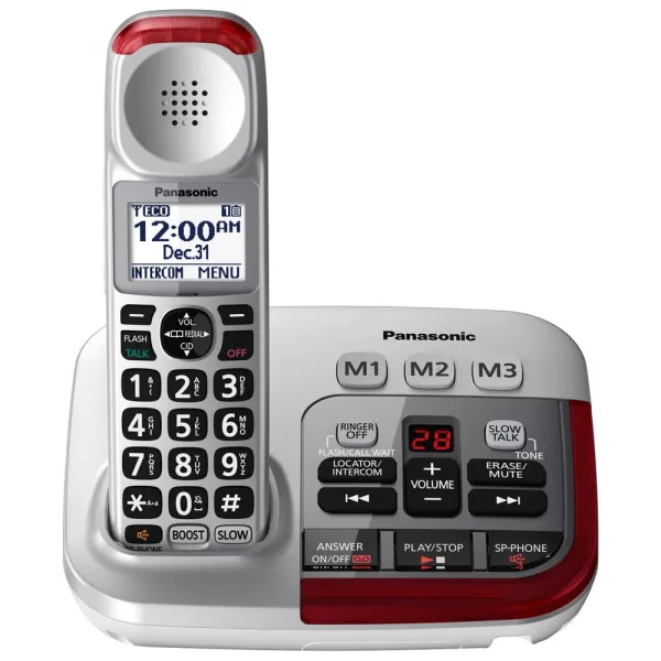Panasonic KX-TGM450S Amplified Phone with (2) extra handsets