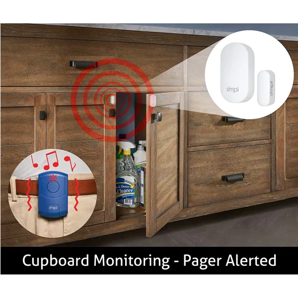 SiMPL Technologies Wander Alert Wireless Door Sensor & Alarm Kit