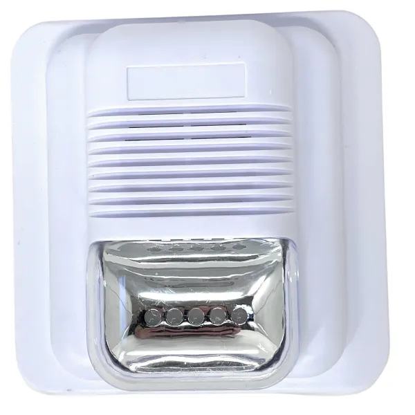 Hard-Wired Doorbell Horn + Strobe (Doorbell not Included)