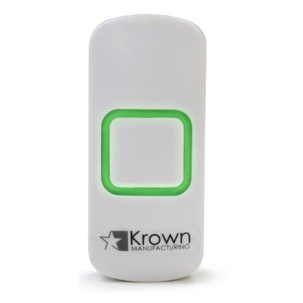 Krown LookOut Sidekick Receiver & Wireless Push Button Doorbell Transmitter