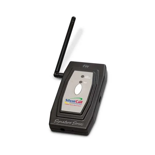 Silent Call Signature Series Fire Alarm Transmitter with Battery