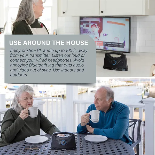 Sereonic Wireless TV Speaker | Black