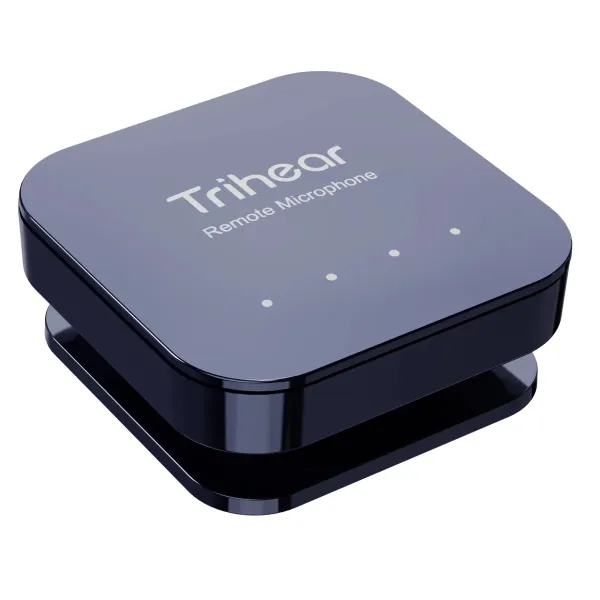 Trihear Convo More Hearing Amplifier with Remote Microphone and Over-Ear Headphone