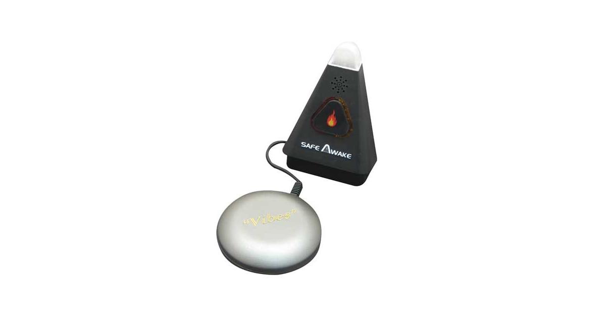 SafeAwake Fire Alarm Aid with Bed Shaker | Hear Central