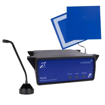 Contacta HLD2 Window Mounted Loop Amplifier + M300 microphone